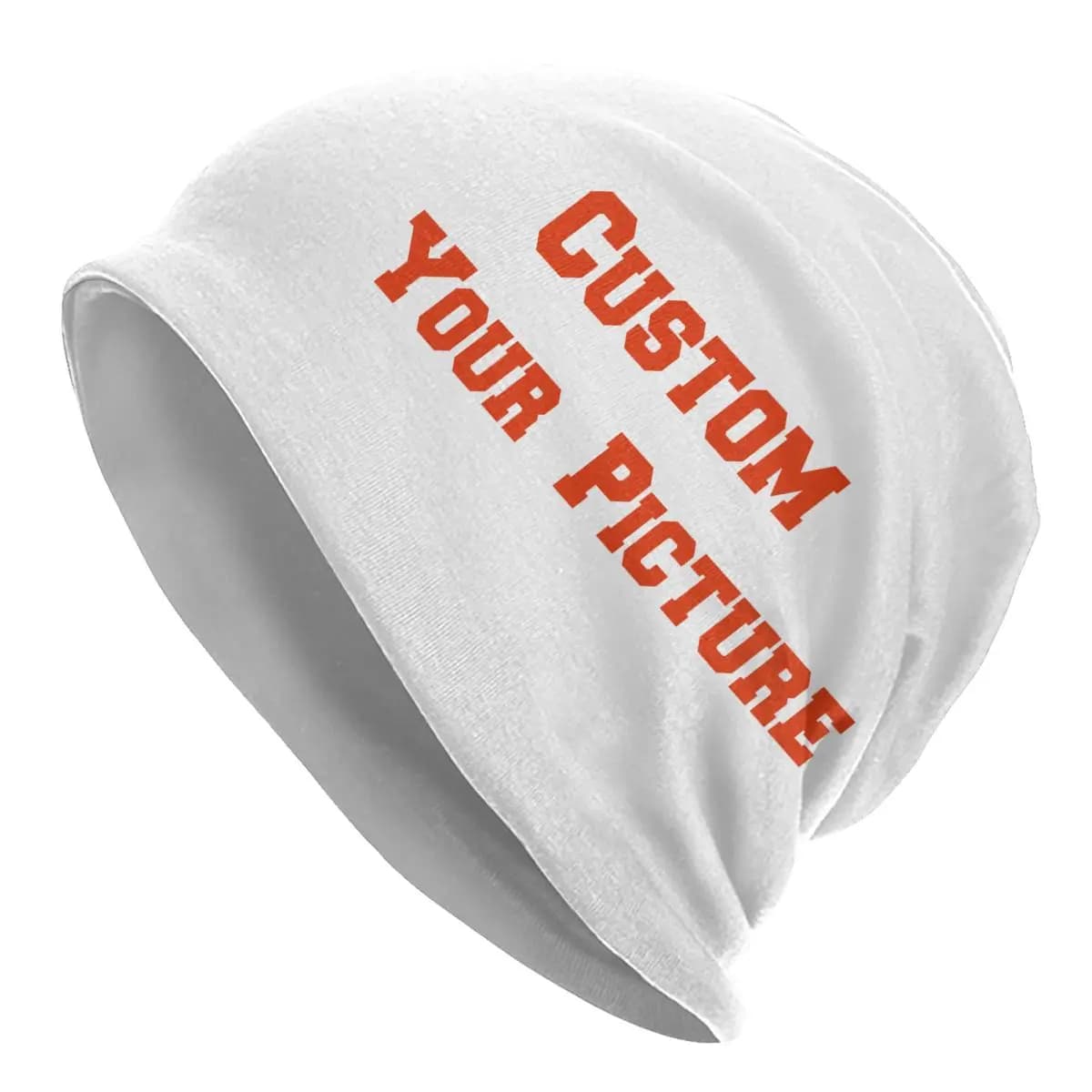 Fai da te la tua foto Cappellini personalizzati personalizzati Autunno Inverno Outdoor Skullies Berretti Cappelli Cappelli a cuffia avvolgenti per la testa calda primaverile