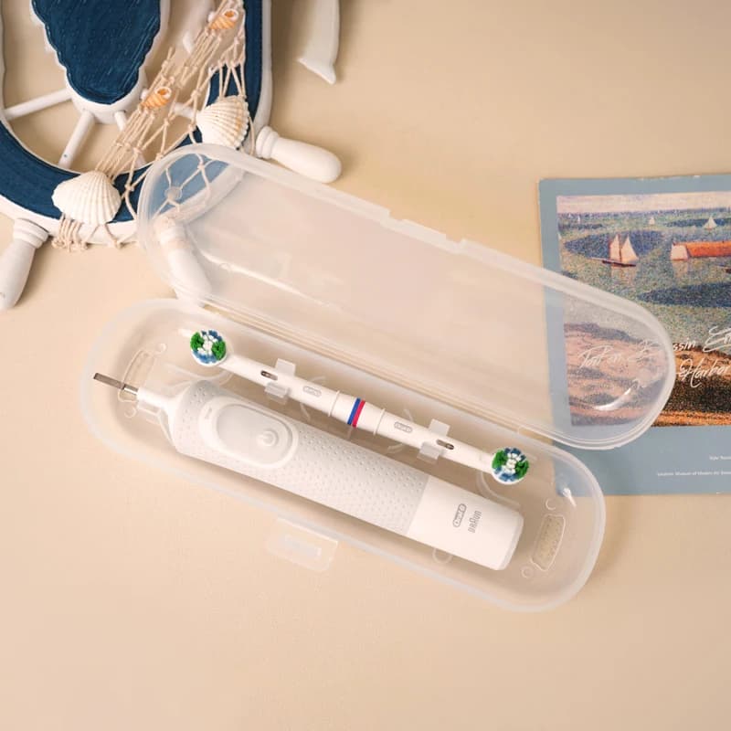Custodia da Viaggio Portatile per Spazzolino Elettrico B, Contenitore Universale per Spazzolino Elettrico, Scatola Organizer Protettiva