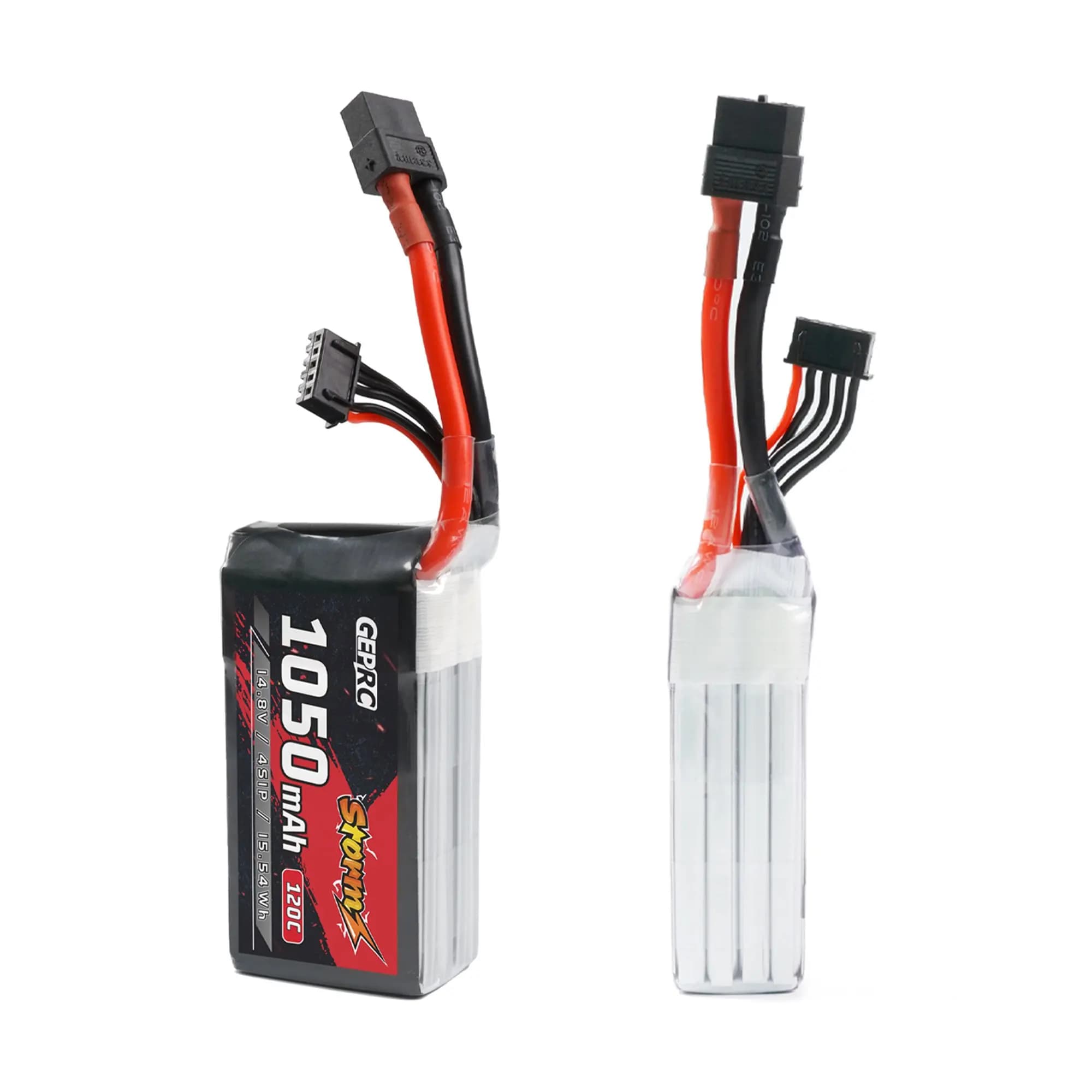 Batteria Lipo GEPRC Storm 4S 1050mAh 120C adatta per drone serie 3-5 pollici per parti di droni serie Freestyle RC FPV Quadcopter