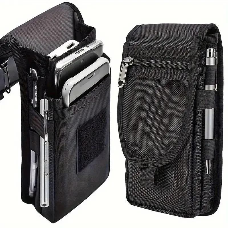 Waist phone case with belt ring Hand bag with 6.3 inch tipping design for running and everyday use