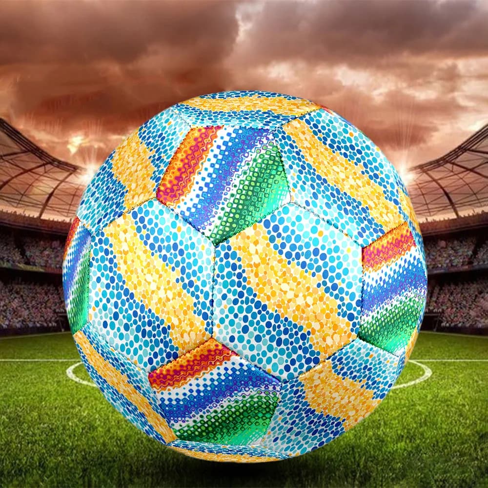 Fashionable Streamline Soccer Ball Machine Stitched Outdoor Universal Football Soccer Gift Soccer Lovers Birthday Gift