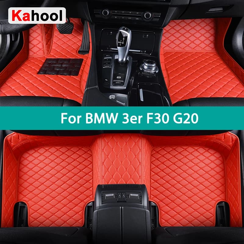 KAHOOL Carpets for BMW 3er F30 G20 2013-2023 316-340 Carpets Piede Coche Accessories