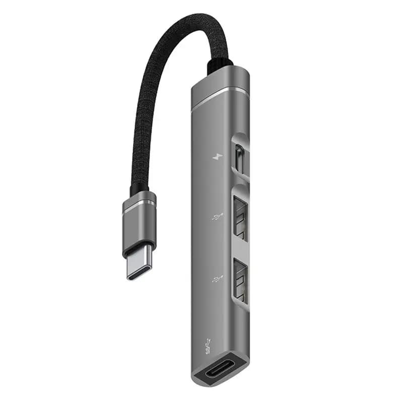 ASMA - Hub di ricarica portatile PD per cellulari Android, computer e tablet, Dock di espansione USB-C Type-C