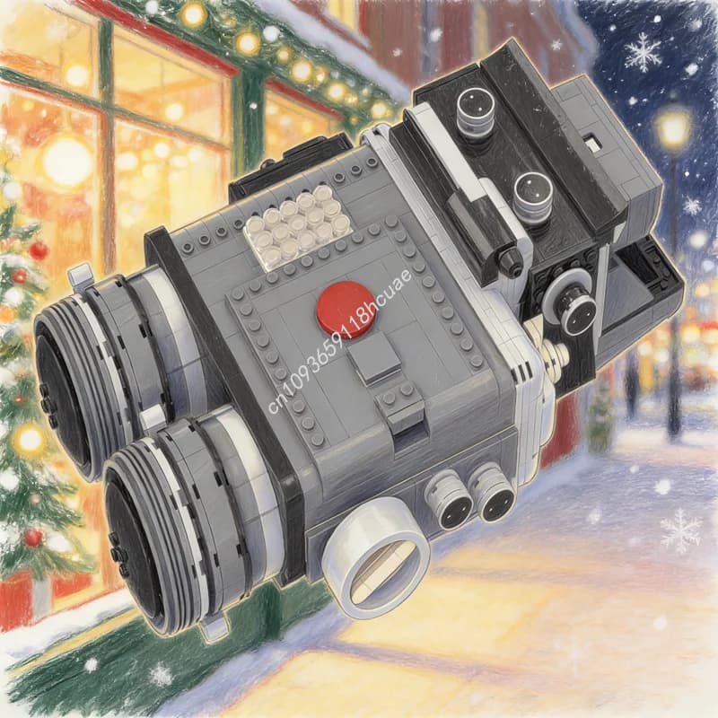 819 pz MOC Luke S Macro Binocolo Star Battle UCS Modello Building Blocks Giocattoli di Costruzione Idea Regalo Di Natale Mattoni Per Bambini