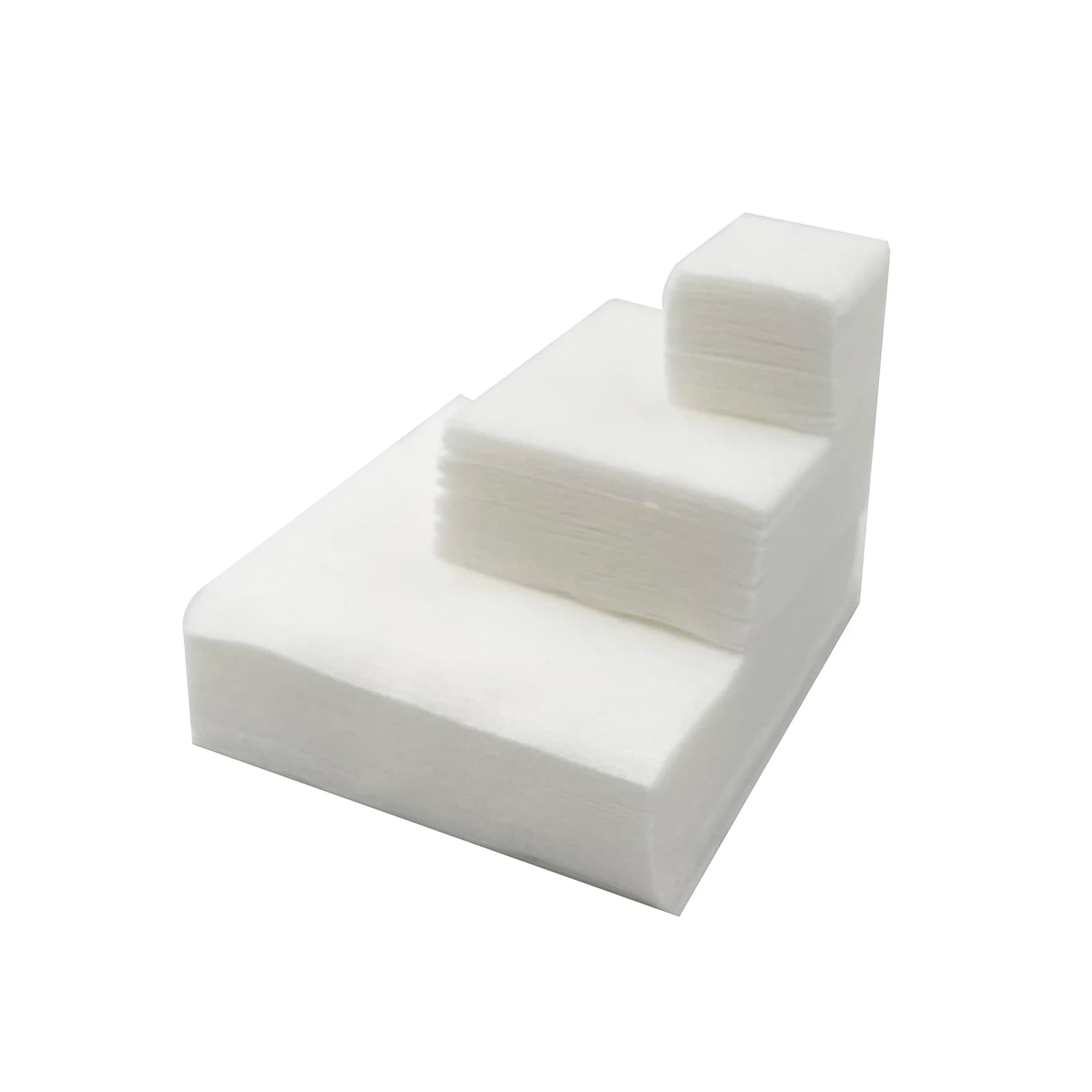 200 pezzi 1/2/3 "toppe per la pulizia della pistola quadrata 9mm pistola pulita per pistola a tampone per fucile pistola per fucile forniture per la pulizia del fucile da caccia