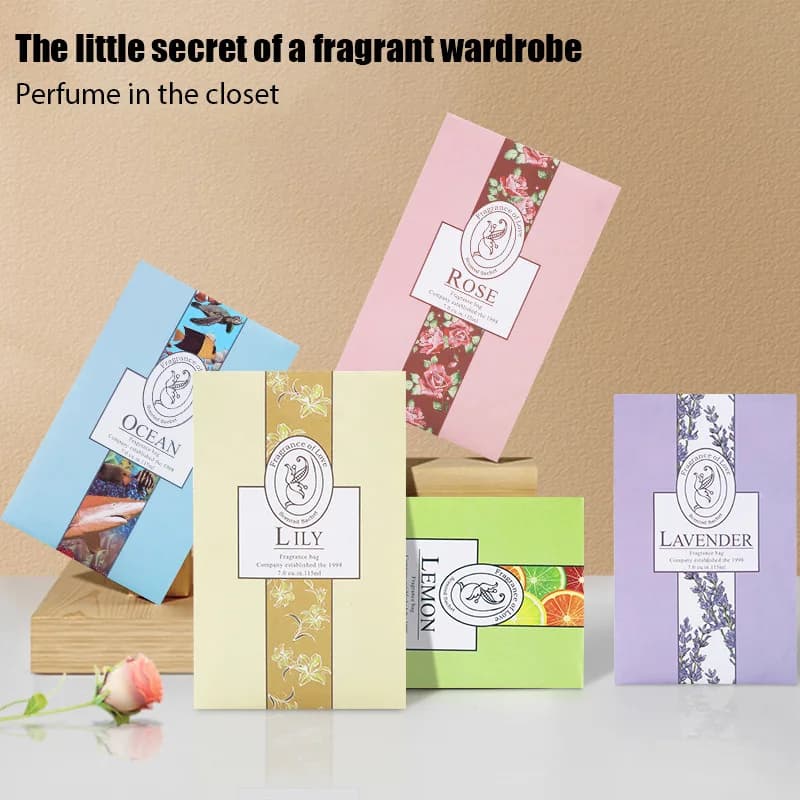 Perfume bags for deodorant bags for 10 pieces, long-lasting hanging bags Deodorant for home and car