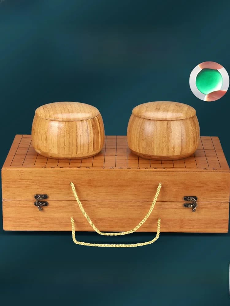 Set da gioco di scacchi 19 Road Go per bambini e adulti, set di scacchi speciale per competizioni educative e per lo sviluppo dell'intelligenza