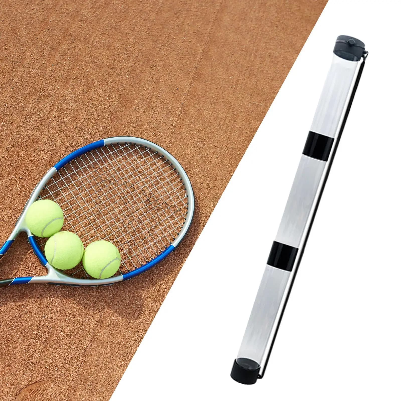 Pickleball Ball Retriever Tennis Ball Picker Upper Tube Pickleball Pick up Tube