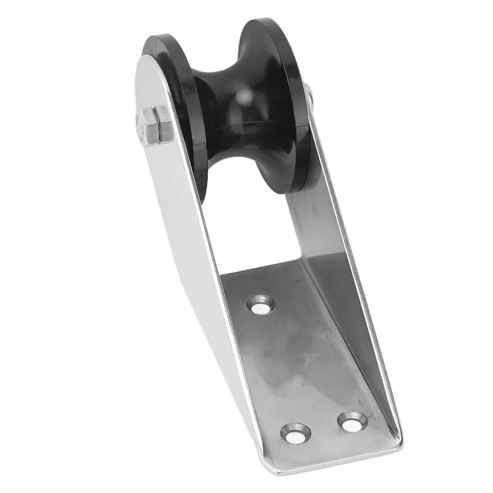 Rullo per Ancora di Prua in Acciaio Inox 304, Materiale in Gomma, Design Fisso, Compatto e Resistente per Imbarcazioni