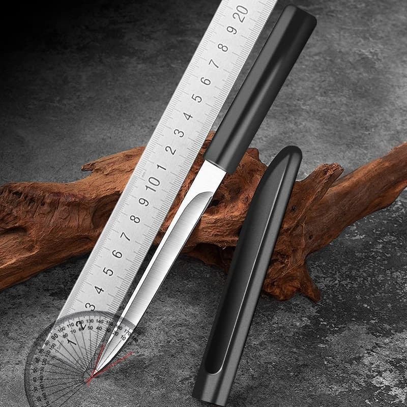 Coltello da tasca portatile EDC 1pc coltello da frutta affilato in acciaio inossidabile coltello da bistecca da cucina coltello da Barbecue