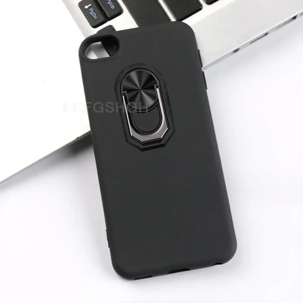 Per Apple Ipod Touch 5 6 7 custodia morbida in Silicone TPU con anello posteriore per Apple Ipod Touch 5 6 7 Cover per telefono