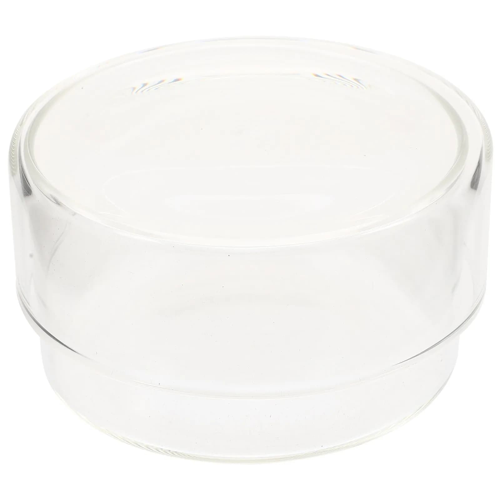 Clear Glass Jar with Lid Multi-Functional Tea Candy Coffee Chocolate Storage Container for Dried Fruits Herbs Snacks Household
