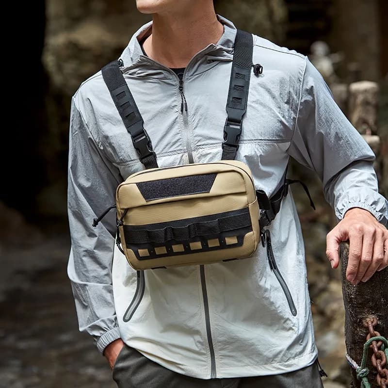 New Tactical Backpack For Chest Backpack Outdoor Sports Backpack Waterproof Multifunctional Portable Vest Bag Mymetic Men's Combat Bag