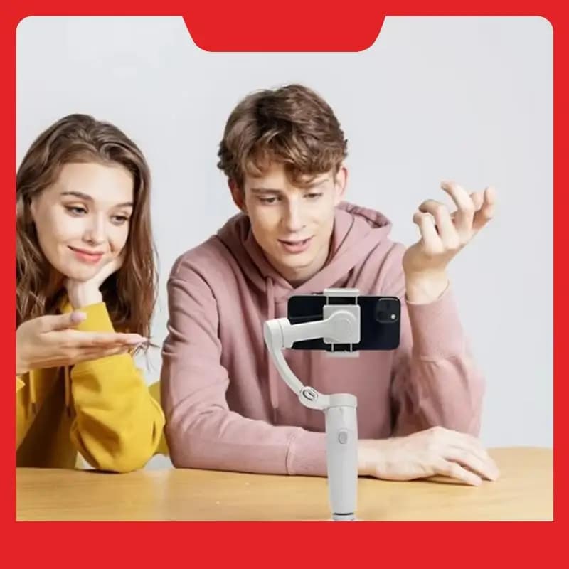 Stabilizzatore cardanico portatile M1 a 3 assi per smartphone per cellulare Shake Video Record Supporto per selfie stick