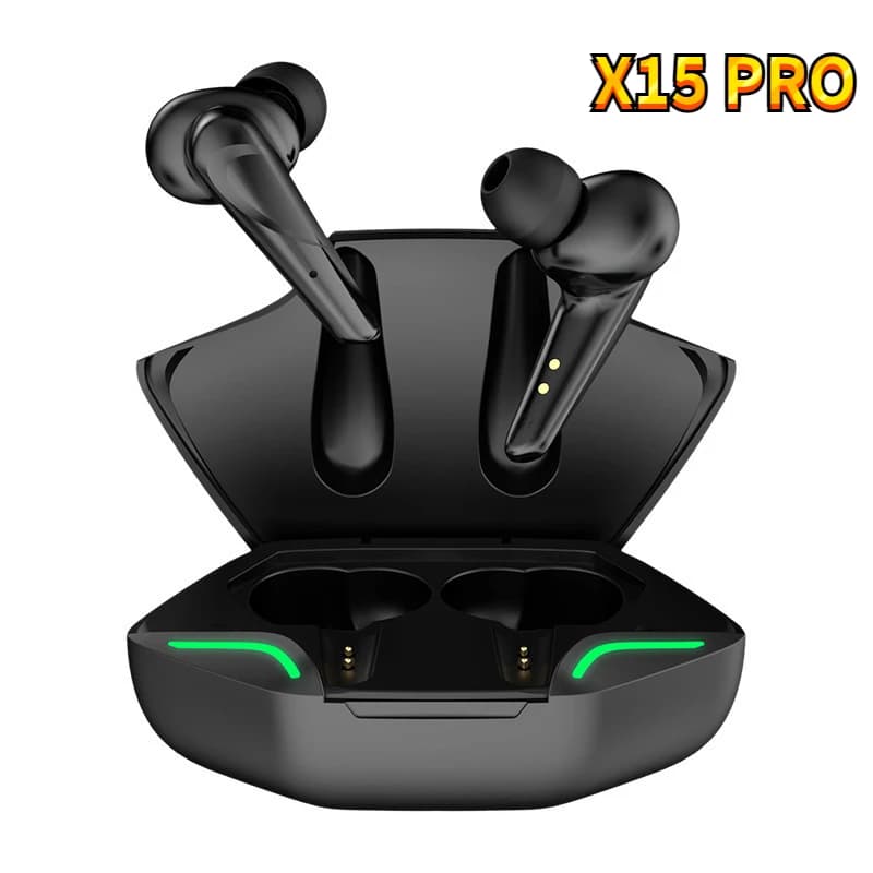 X15 Wireless gaming Bluetooth headset TWS 5.0 stereo earphones Low latency earphones Bluetooth headphones with microphone for iPhone Xiaomi