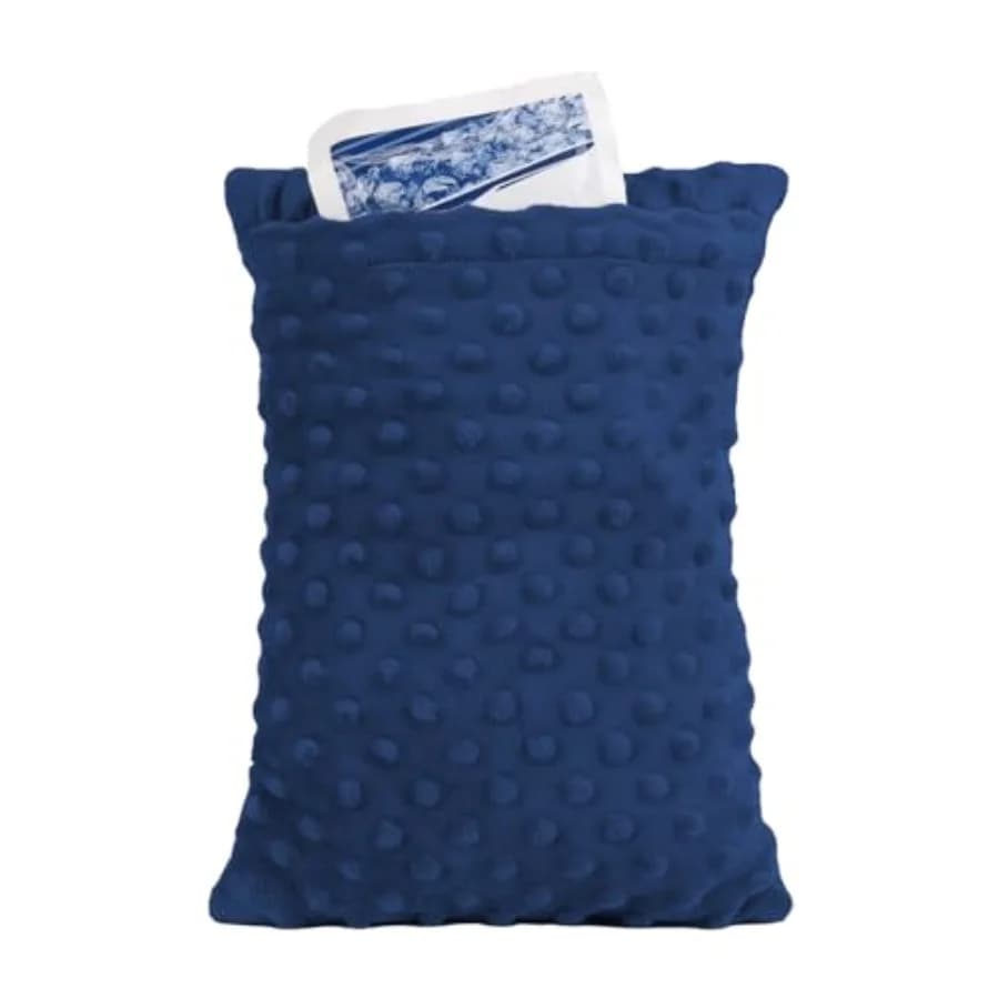 Abdominal Surgery Pillow with Pocket, Hysterectomy Pillow, Lumpectomy Recovery Cushion for Women, Small for Travel