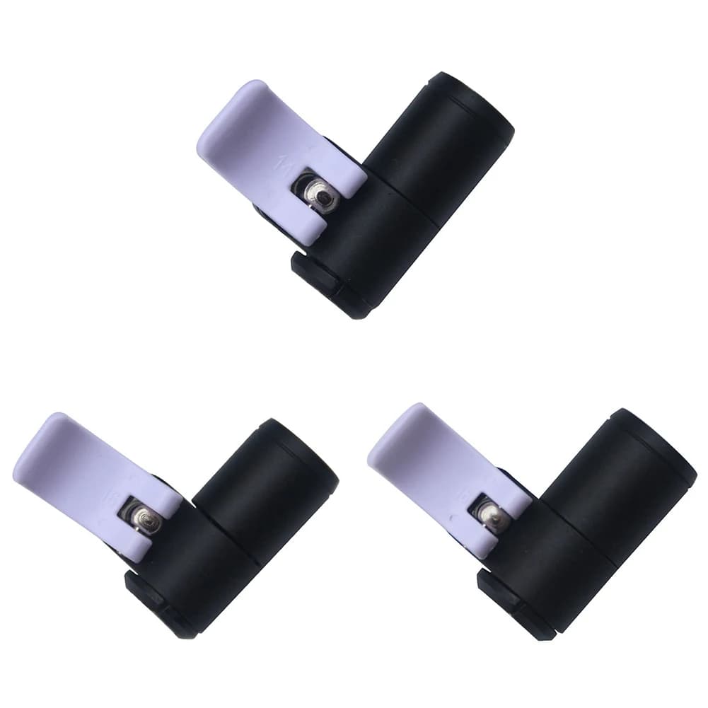 Replaceable external locking block for trek sticks, adjustable length, plastic, compatible with 14/16/18 mm walking sticks