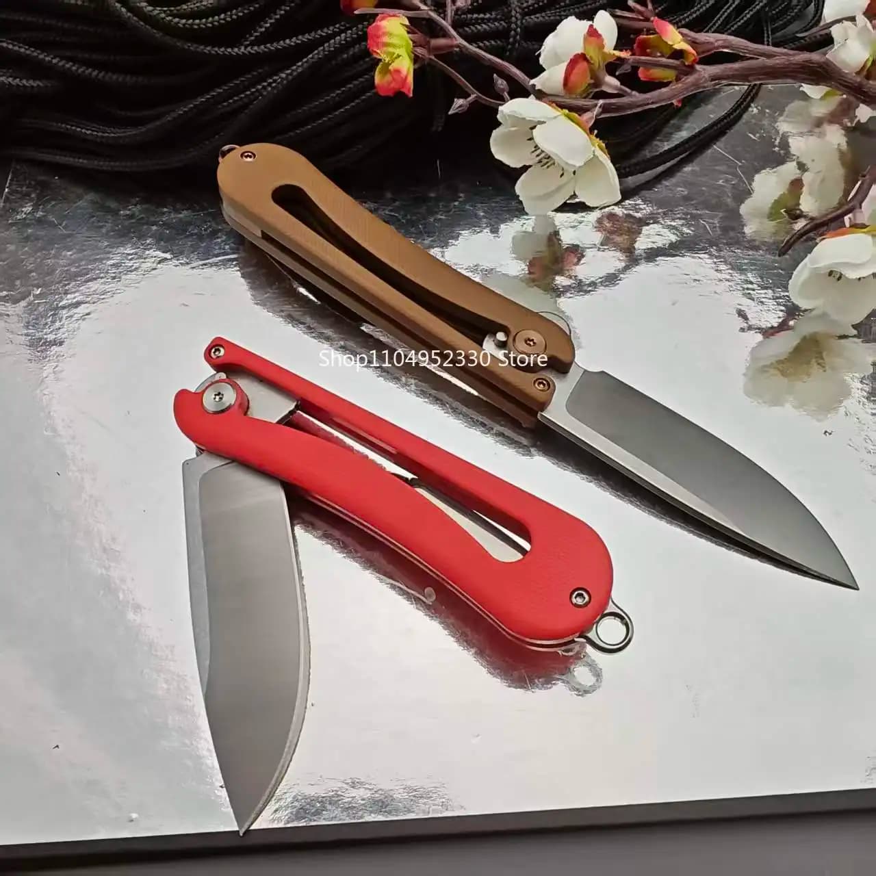 KREMENETSKY Pratico Coltello Pieghevole D2 per Esplorazione nella Giungla, Campeggio, Escursionismo, Multiuso EDC