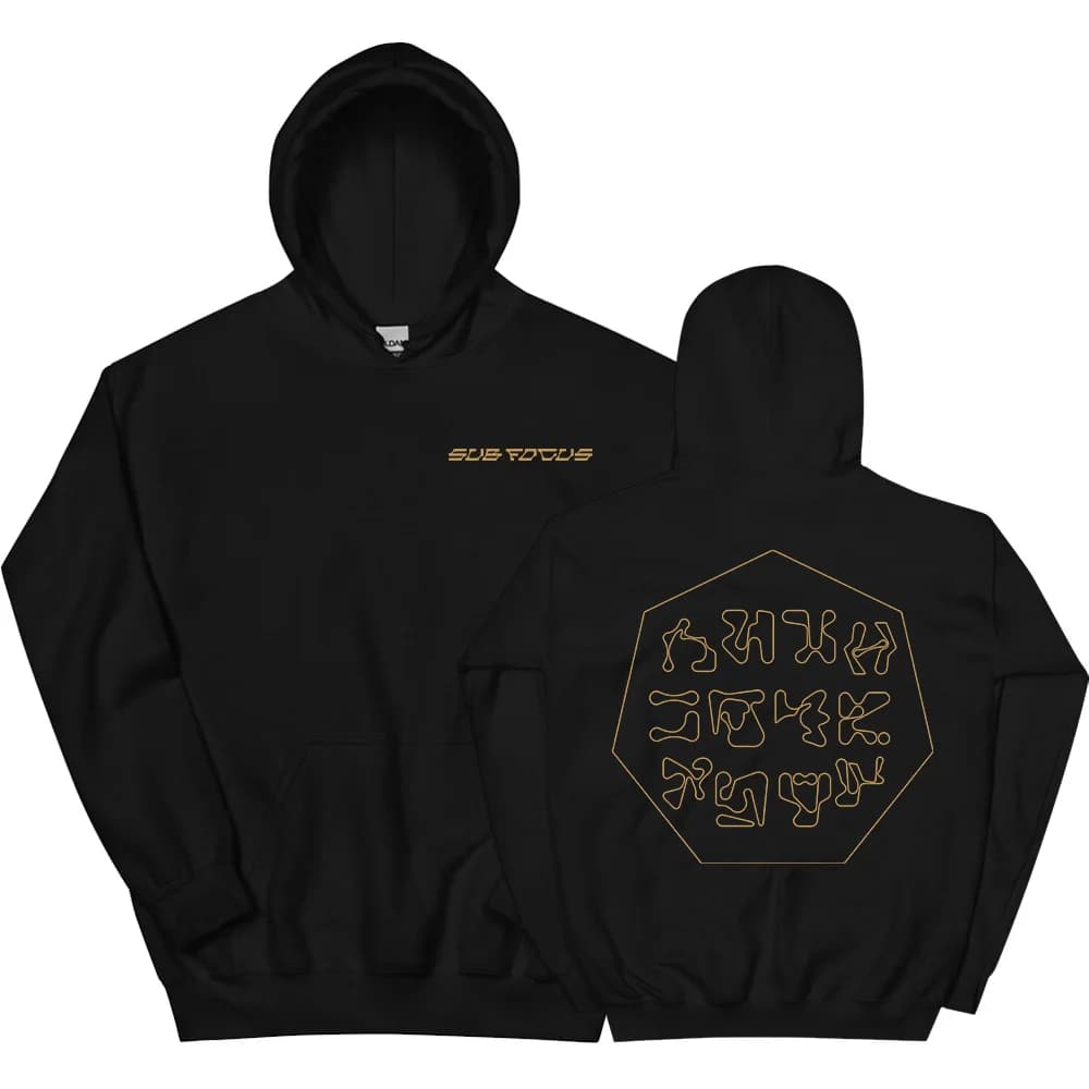 SUB FOCUS Album di contatti Felpe con cappuccio grafiche Manica lunga Felpe con cappuccio in pile invernale Allentato Casual Uomo Donna Abbigliamento Sudaderas