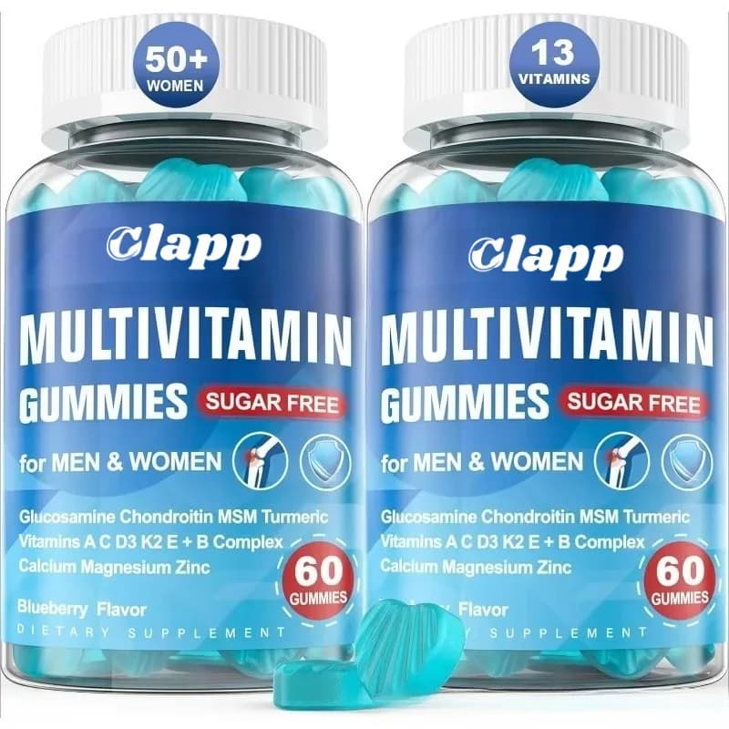 Multivitamin candies integrate nutrients to maintain visual health, energy metabolism and general health.