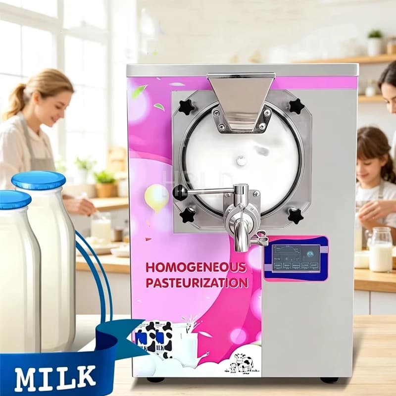Piccolo Pastorizzatore per Gelato, Omogeneizzatore per Latte, Frullatore, Sterilizzatore per Succhi e Alimenti - Attrezzatura da Cucina Commerciale
