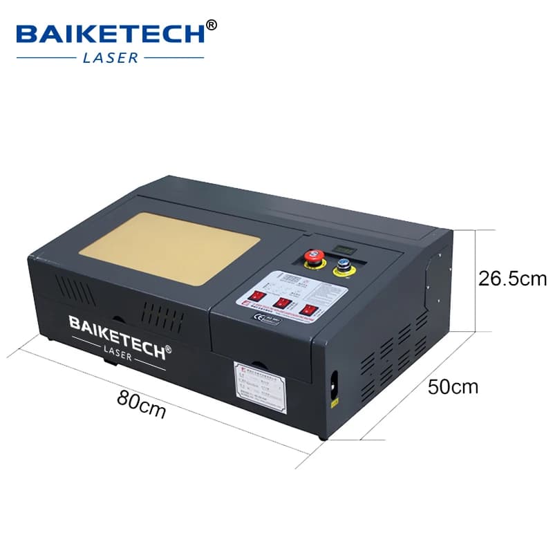 3020 CO2 Laser Engraver Machine TH‑K3020E Black Shell Industrial Laser Head 40W 50W Optional Button Control Panel For W