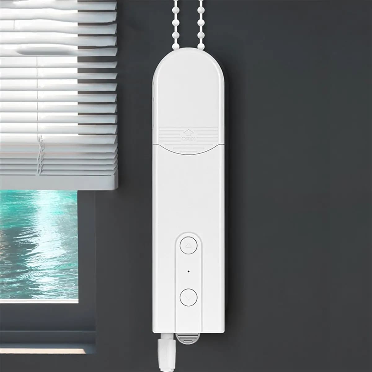 *X07A Tuya WiFi Solar Smart Shade Roller Curtains Engine Driver Electric Curtains Solar Charging Control APP Spina UK