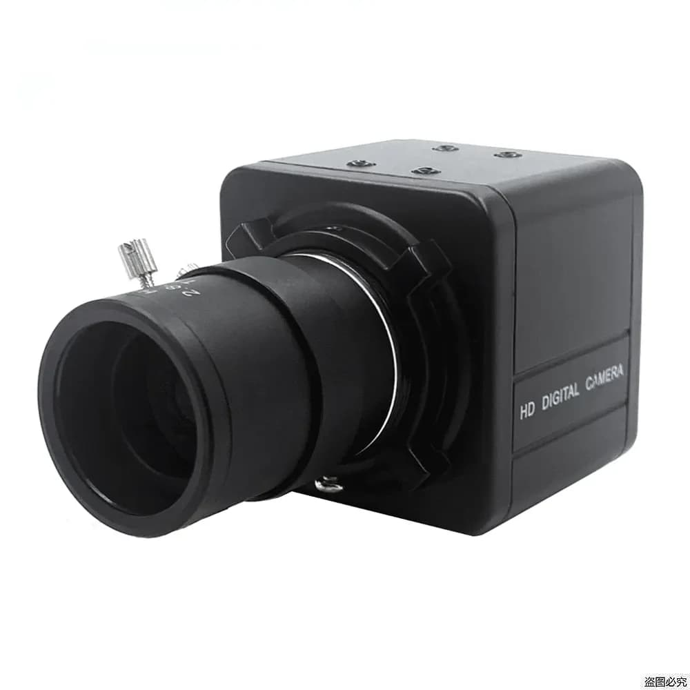 1/2.5'' CMOS 50x50mm UHD 1/2.5'' 4K 8.0MP 3840*2160 USB Box Camera 5-50mm 10x Varifocal Optical Zoom Lens Webcam