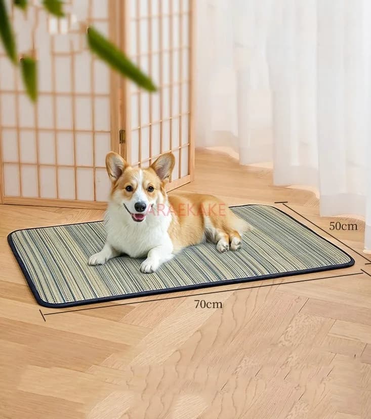 Tappetini per cani, tappetini per cani, tappetini per ghiaccio estivi per animali domestici, tappetini per cani, tappetini per gabbie per cani, tappetini per gatti per dormire