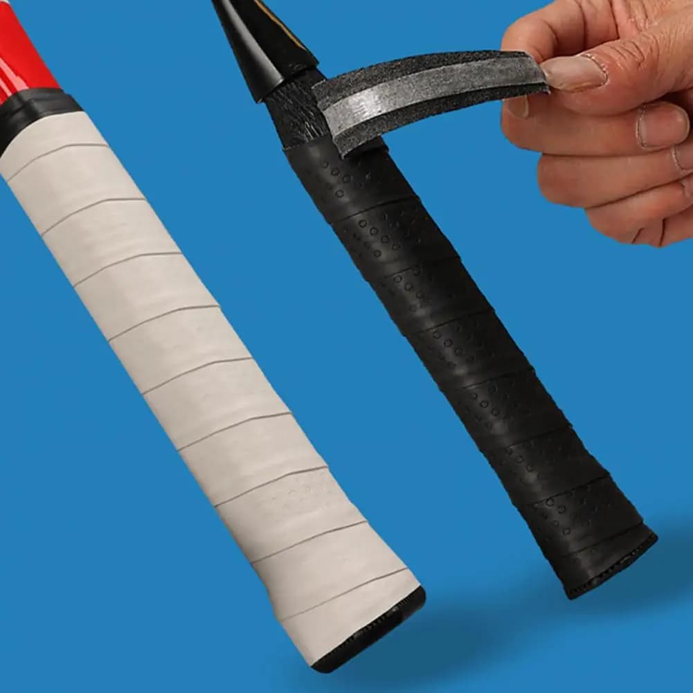 Adhesive tape for tennis rack in eco-leather, non-slip sleeve for racket, absorb sweat, adhesive tape for baseball bat