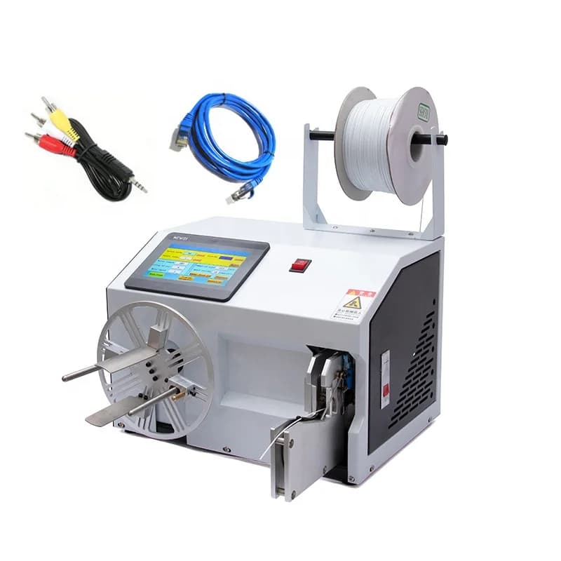 EW-20A.-1 Wire Coil Winding Machine/automatic Cable Wire Twist Tie Machine Copper Wire Coil Winding Machine
