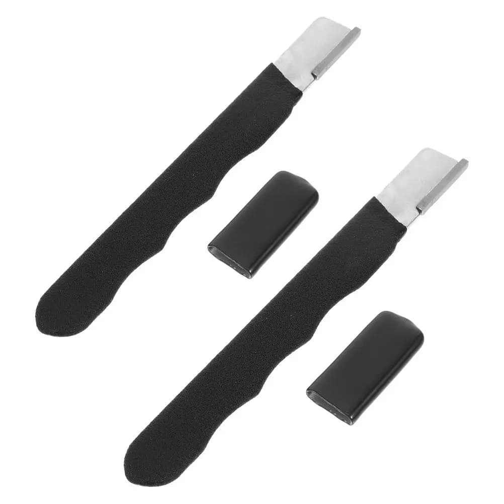 2 Pieces Garden Scissors Sharpener, Multipurpose Tool for Knives, Garden Scissors, Cesoies, Siepi Scissors, Axes, Lighting, Lawnmower