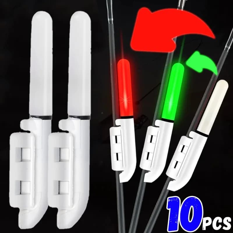 Waterproof Fishing Electronic Rod Luminous Stick Light CR425 Battery LED Removable Float Tackle Night Rock Fishing Accessorie