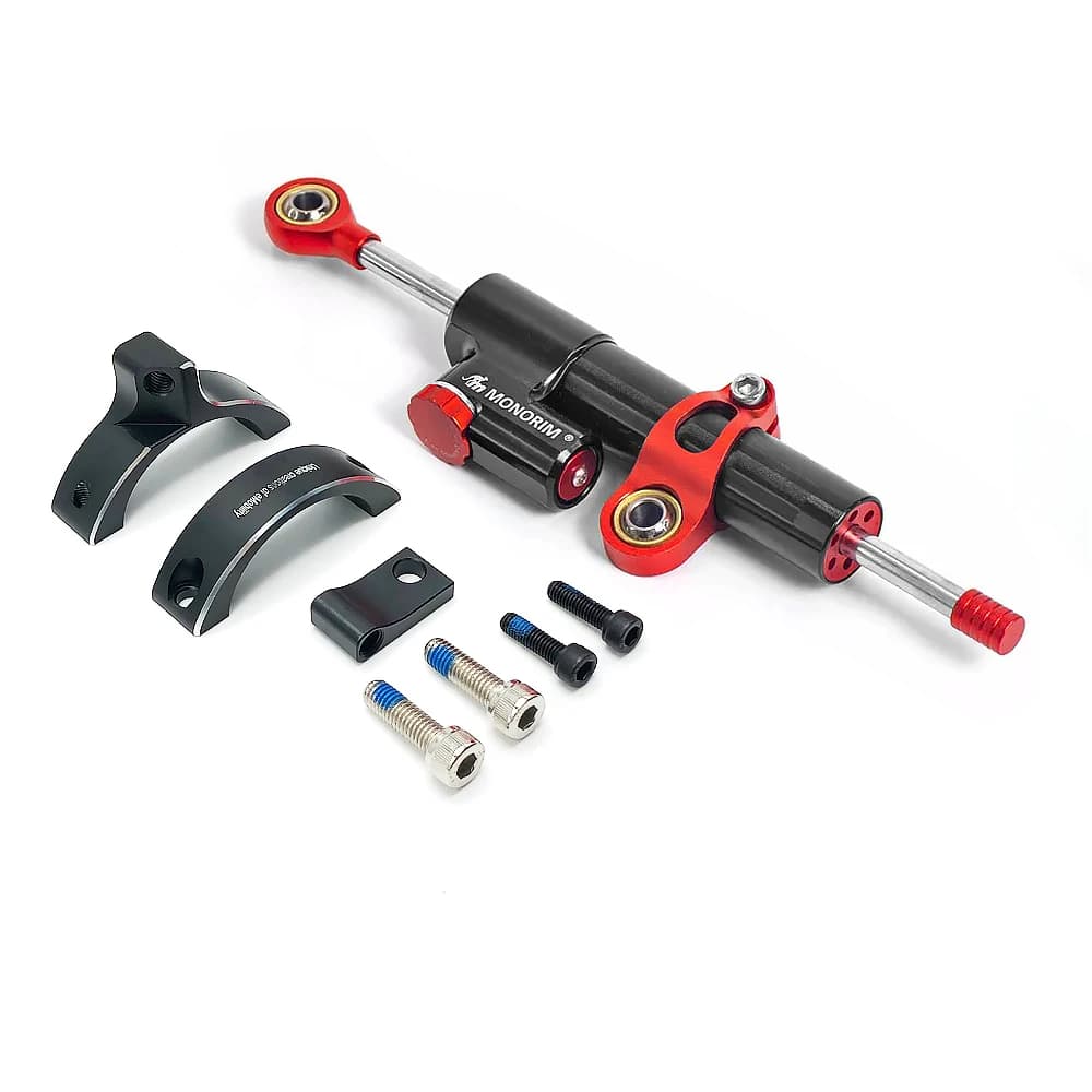 Kit staffa stabilizzatrice ammortizzatore di sterzo regolabile per scooter elettrico per Xiaomi M365/1S/Pro/Pro2 Mi3 Kickscooter parte modificata