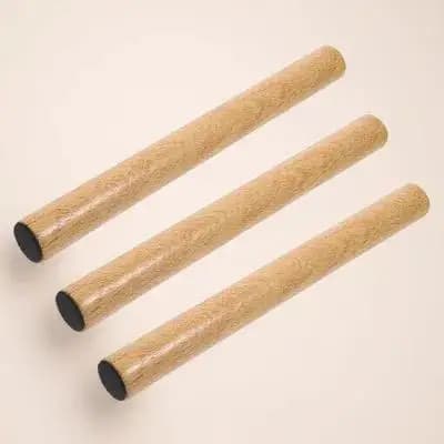 Set di 1 Gamba per Mobili in Legno Premium, Gambe Stabili di Ricambio per Tavoli da Pranzo, Sedie, Armadietti, Divani, Gambe per Tavoli in Legno