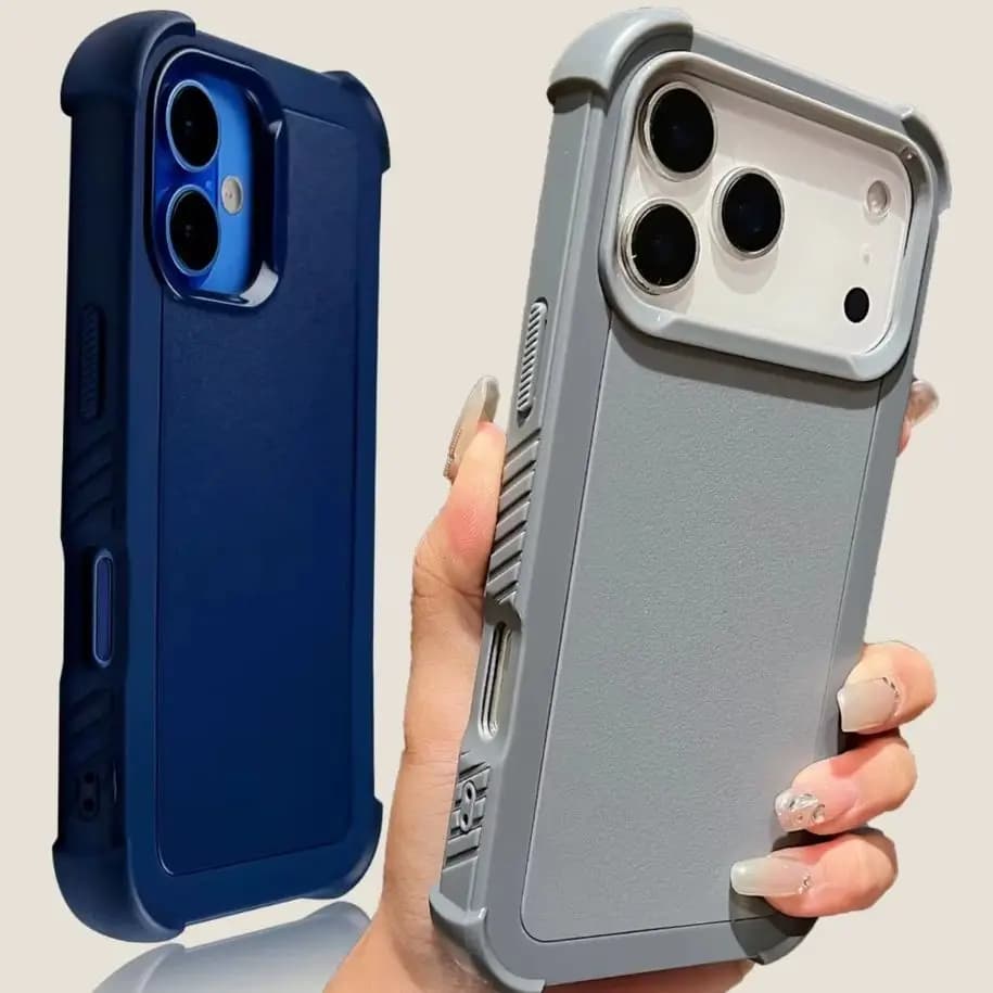 Custodia rigida per iPhone 17 Air 16 15 14 Plus 13 12 11 Pro Max 16Pro 17Pro 17ProMax Custodia militare antiurto Defender Cool Cover