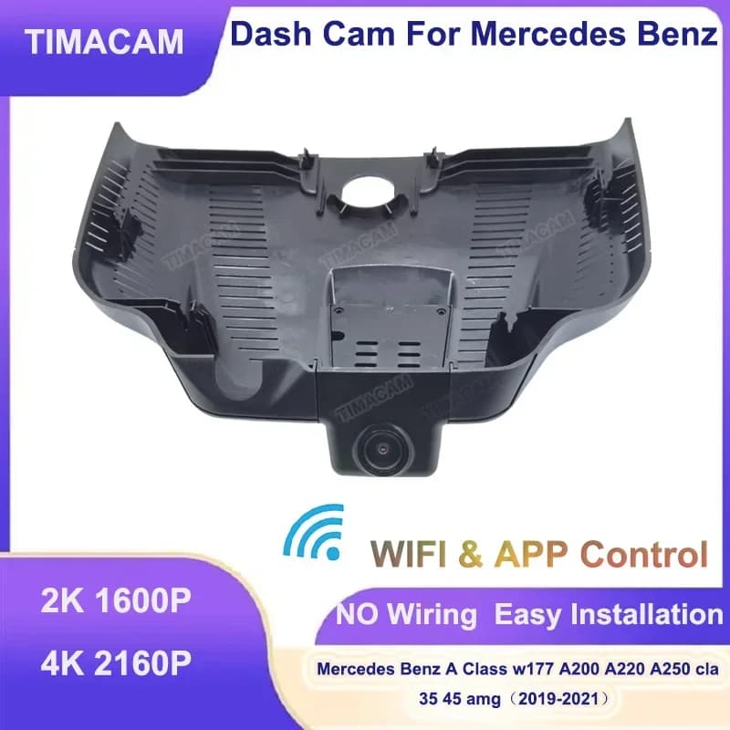DVR for Mercedes Benz Class A200 A220 A250 w177 35 45 gla 45 35 amg w118 x156 Class B W247 Dash Cam Camera 2K