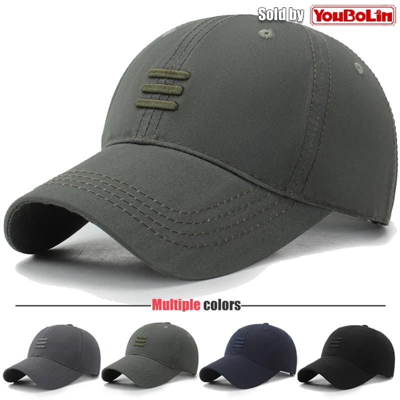 Cappello da baseball alla moda europeo e americano, cappello da sole primaverile e autunnale, semplice cappello estivo nero, berretto sportivo a becco d'anatra