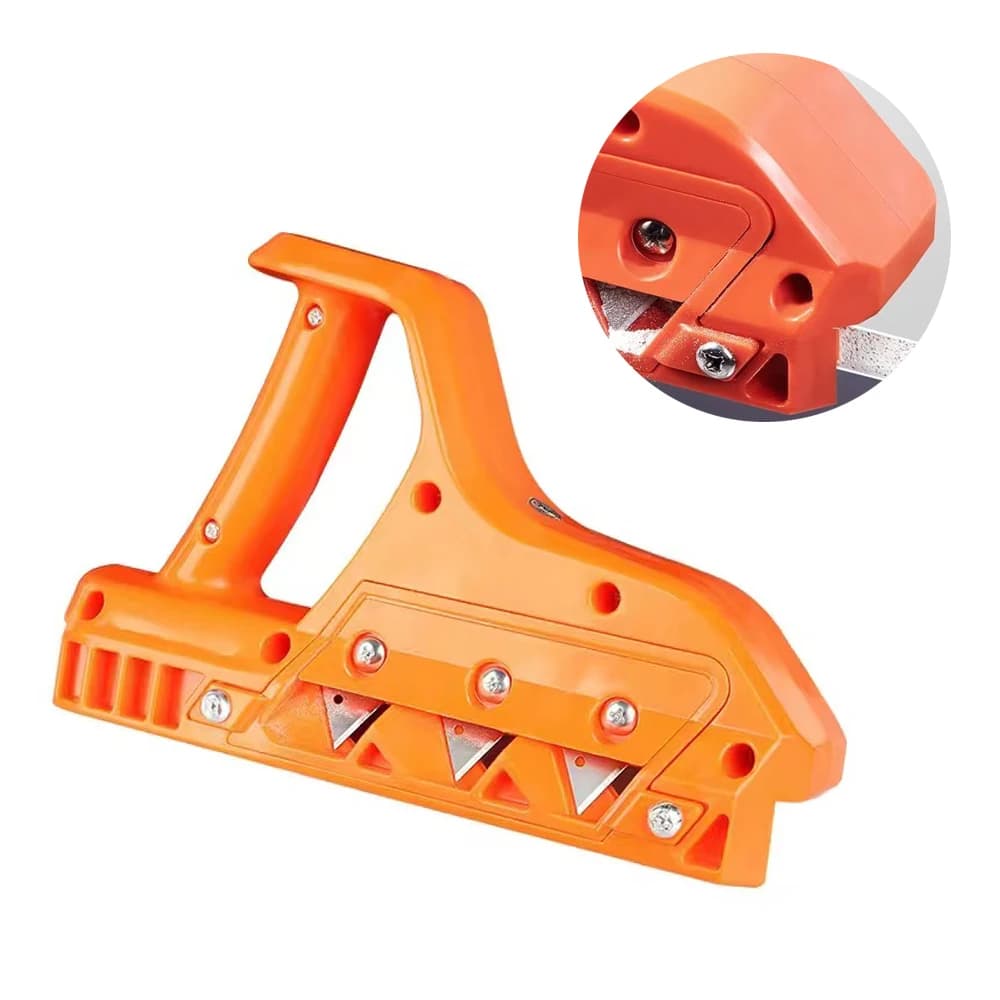 New cutting tool for plasterboard Manual air for plasterboard Artifact ABS Cartongesso Edger Wood processing Triple edge plate Parts DS-022