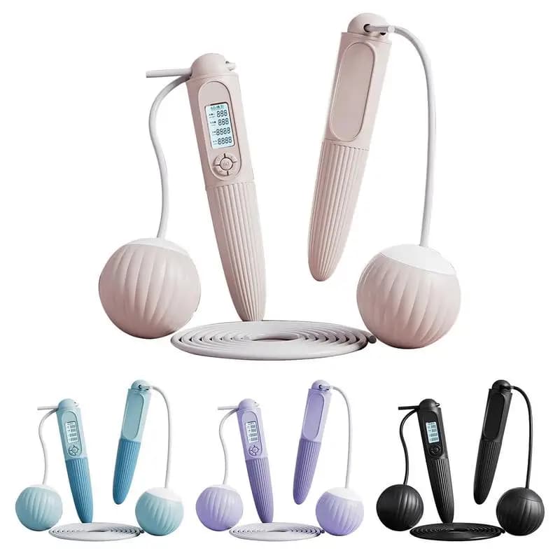 Cordless Jumping Corda Training Jumping Corda for Wireless Jumping LCD Display Adjustable Weighted LCD Supplies for Kids and
