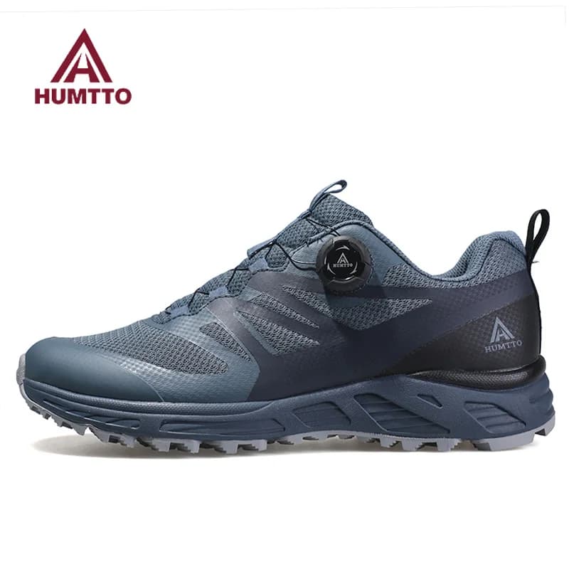 HUMTTO 2024 Scarpe da trekking da uomo Scarpe sportive da esterno traspiranti Scarpe da ginnastica da corsa Scarpe da trekking fuoristrada Stivali da passeggio casual