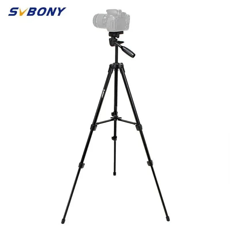 Treppiede SVBONY portatile da 49 "in alluminio da viaggio leggero per fotocamere DSLR Video Spotting Scope Watching con borsa per il trasporto SV102 SV101