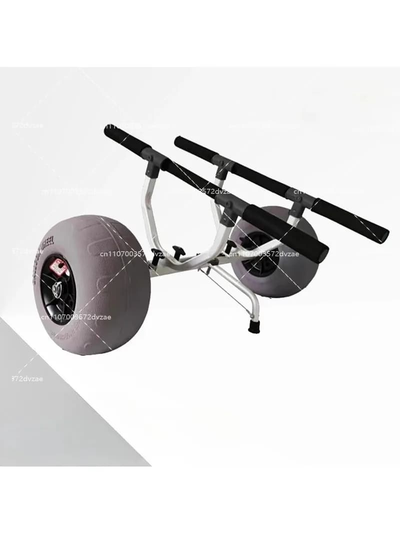 Kayak Trailer Cart Foldable Canoe Trolley Cart With Tires For Paddle Boards Float Mats