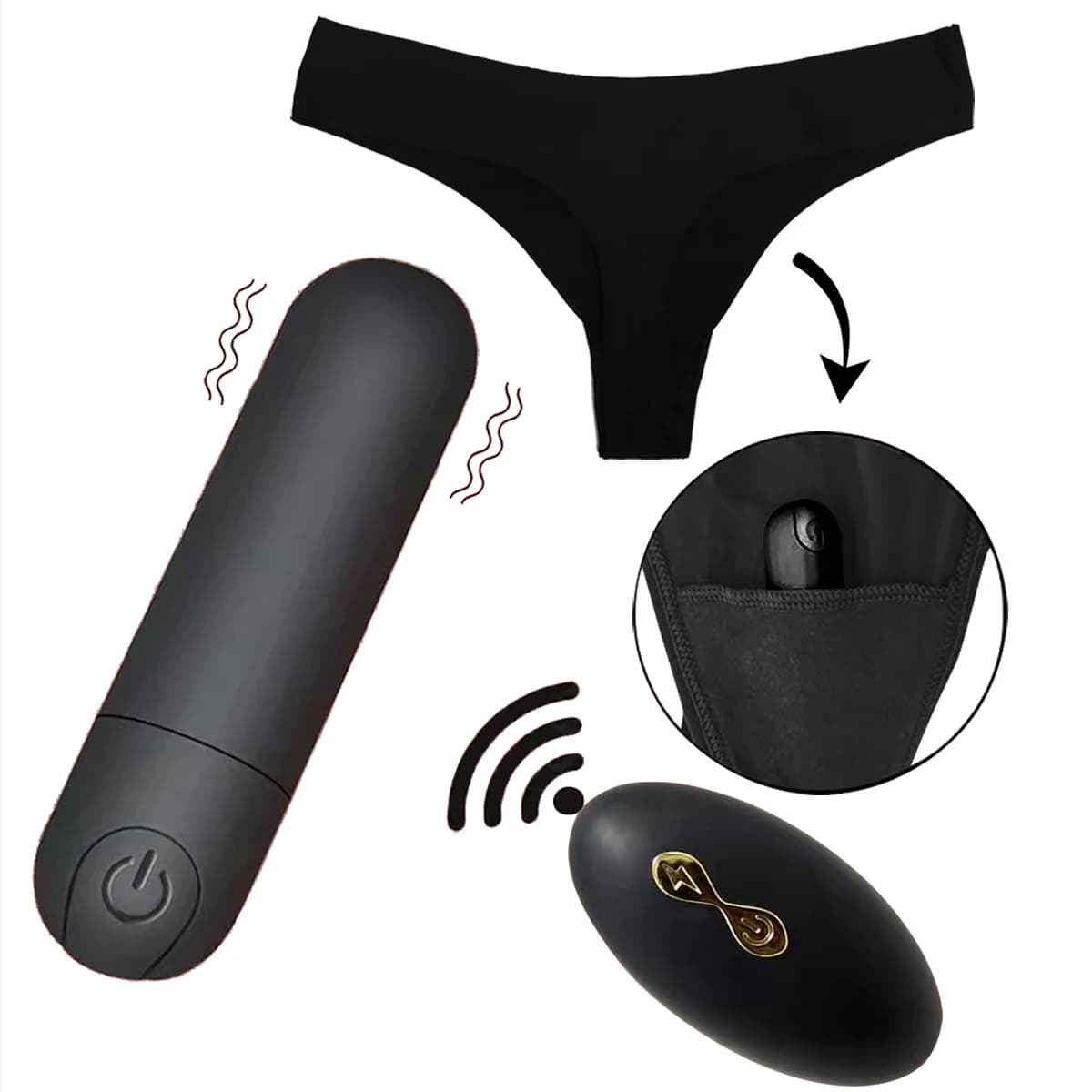 Powerful Remote Control Vibrator Bullet Mini Vibrators Adult Supplies For Women Sexy Toy G-Spot Clitoris Panties Vibrating Egg