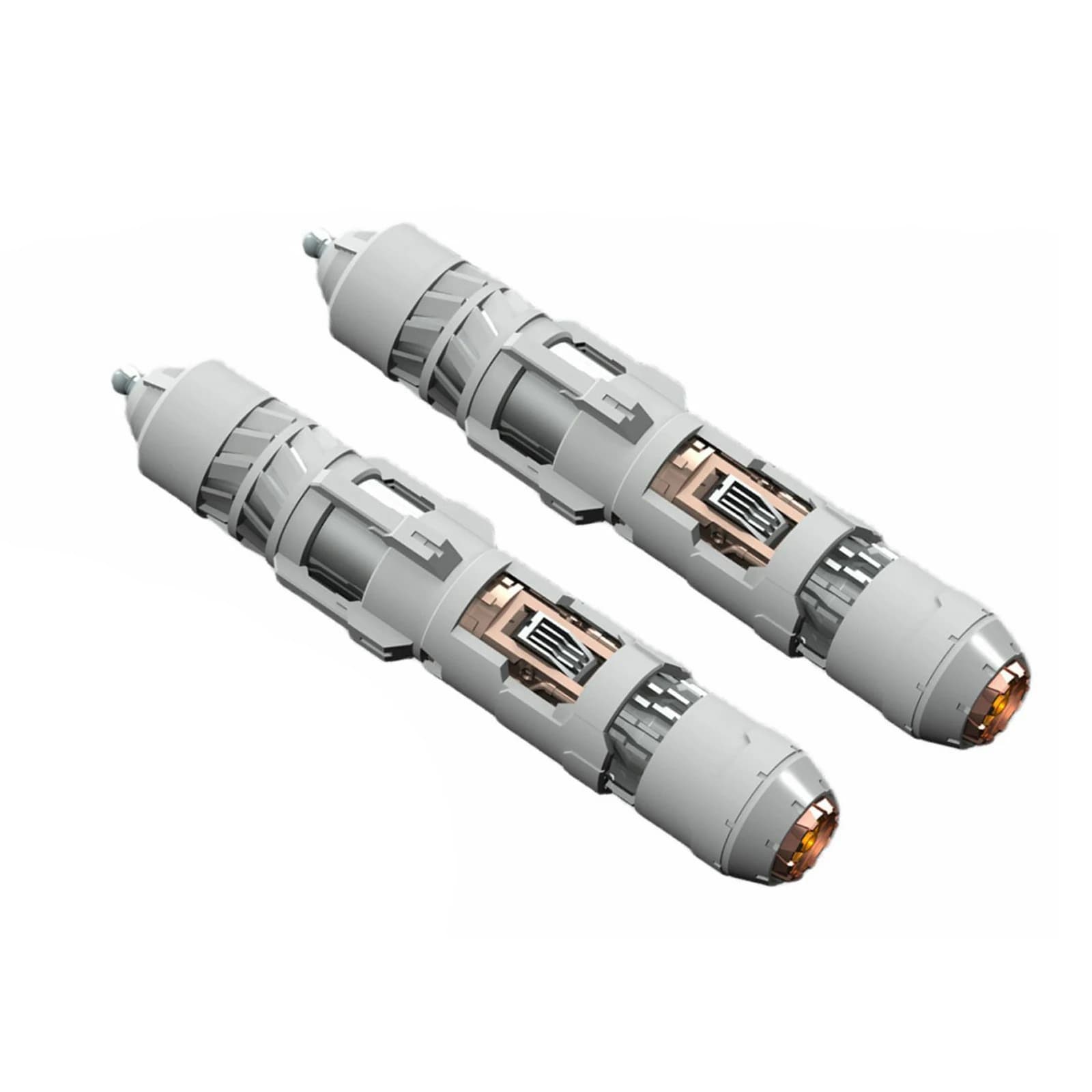 2 pezzi kit serbatoio carburante parti di ricambio per HG 1/144 Nightingale per MG 1/100 Sazabi ver ka per MG 1/100 Sinanju Stein ver ka modello