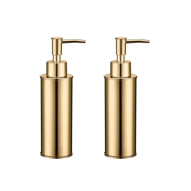 304 Stainless Steel Wall-Mounted Soap Dispenser - Manual Press Dispenser for Shampoo & Shower Gel in Hotels, Guesthouses