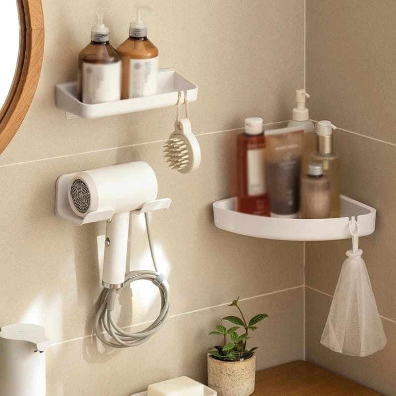 per rack a parete, porta-asciugacapelli, scaffale per piastre per capelli, vendita superiore