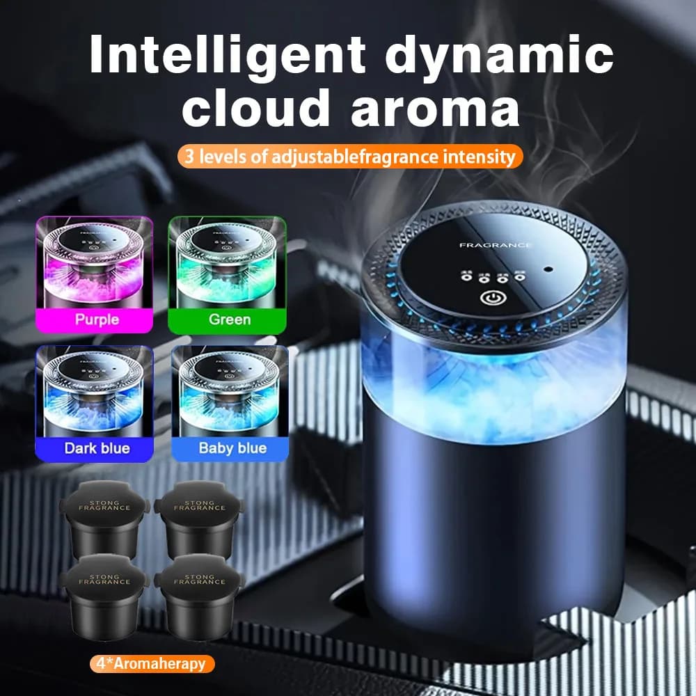 Haishan Cloud Smart car aromaterapia moda nuovo profumo per auto decorazione d'interni decorazione fragranza Deodorante ricaricabile