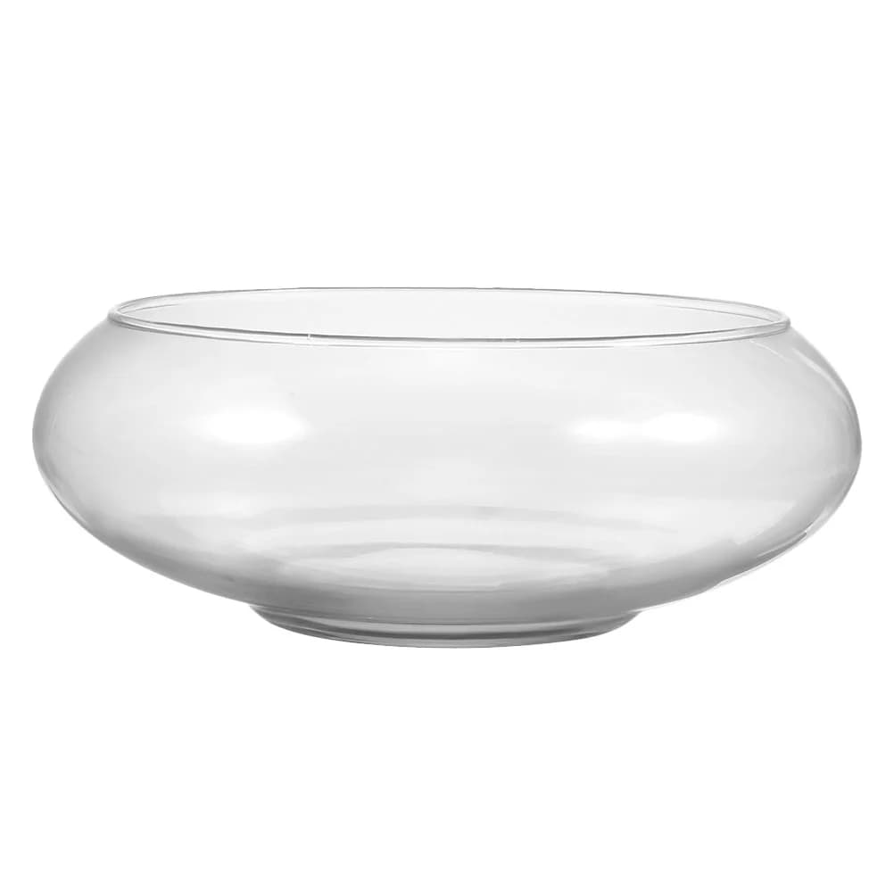 Glass Vase Bowl Wide Mouth Flower Pot Round Flour Hydroponic Glass Container Floral Fish Bowl Transparent Vase Succulent