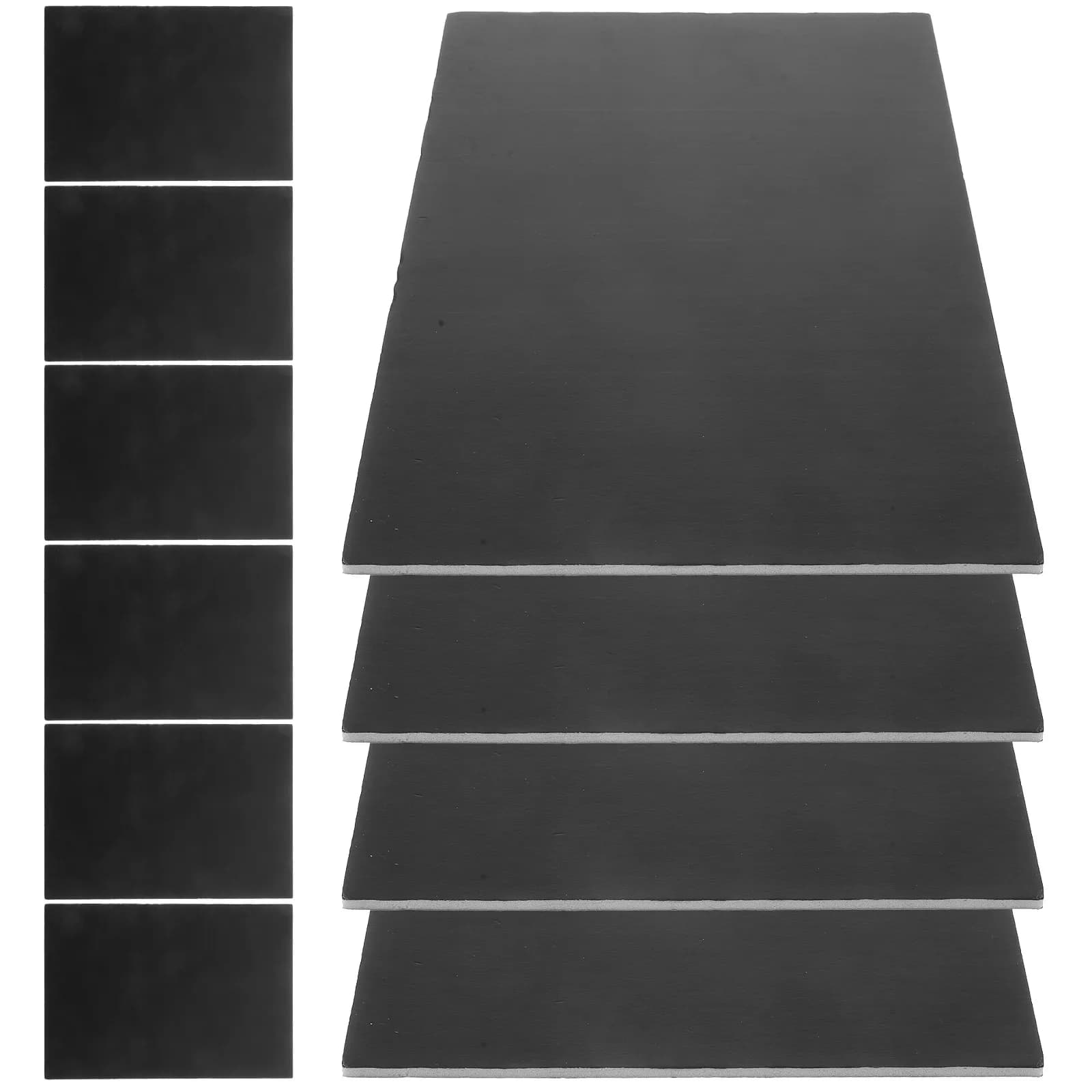 10Pcs Large Foam Board A4 Size Blank Foam Sheets Easy Cut Flexible Drop Resistant for DIY Crafts School Projects Frames Back